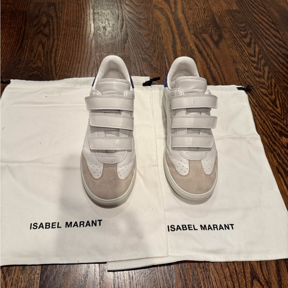 Isabel Marant Studded Classic Beth Sneakers - Picture 1 of 7
